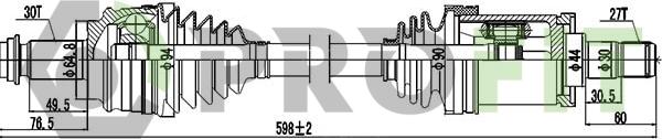 Profit 2730-3021 - Arbre de transmission cwaw.fr