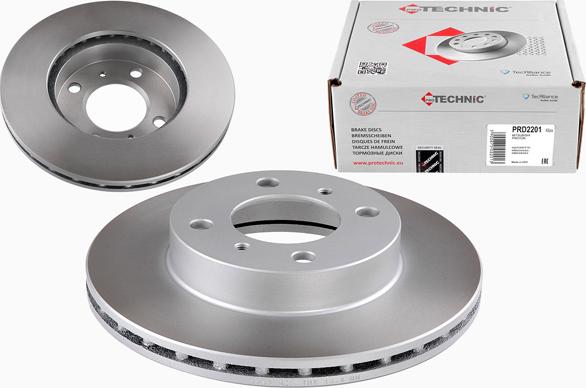 Protechnic PRD2201 - Disque de frein cwaw.fr