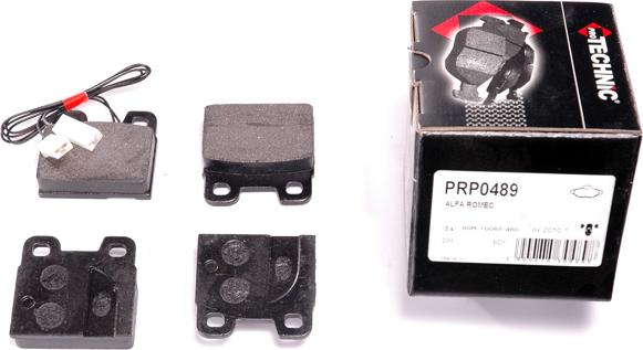 Protechnic PRP0489 - Kit de plaquettes de frein, frein à disque cwaw.fr