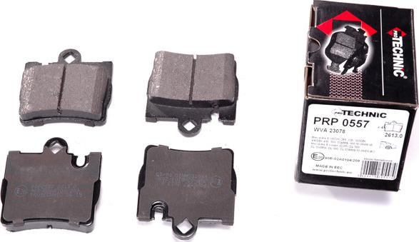 Protechnic PRP0557 - Kit de plaquettes de frein, frein à disque cwaw.fr