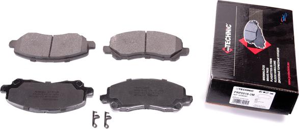 Protechnic PRP0518-3M - Kit de plaquettes de frein, frein à disque cwaw.fr