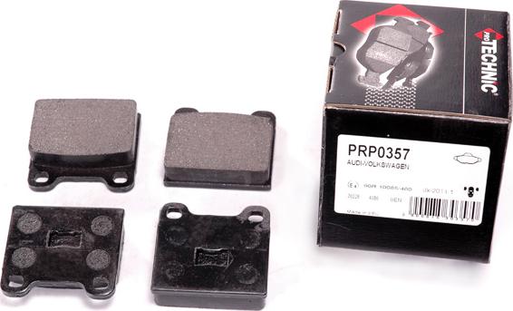 Protechnic PRP0357 - Kit de plaquettes de frein, frein à disque cwaw.fr