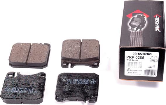 Protechnic PRP0265 - Kit de plaquettes de frein, frein à disque cwaw.fr