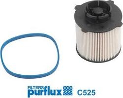 Purflux C525 - Filtre à carburant cwaw.fr