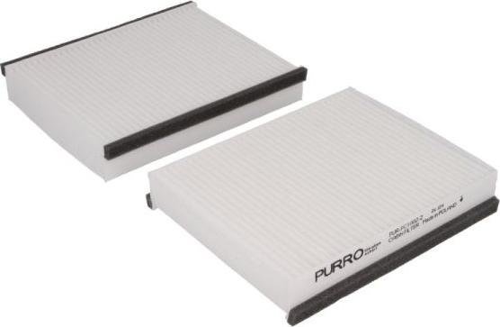 PURRO PUR-PC1002-2 - Filtre, air de l'habitacle cwaw.fr