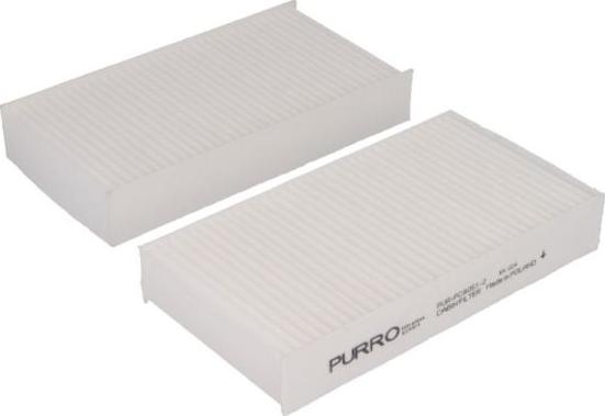 PURRO PUR-PC8051-2 - Filtre, air de l'habitacle cwaw.fr