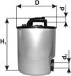 PZL Filters PD624 - Filtre à carburant cwaw.fr