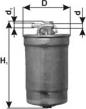 PZL Filters PD743 - Filtre à carburant cwaw.fr