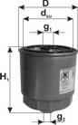 PZL Filters PDS78 - Filtre à carburant cwaw.fr