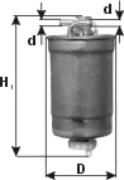 PZL Filters PDS741 - Filtre à carburant cwaw.fr