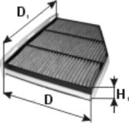 PZL Filters WA61271 - Filtre, air de l'habitacle cwaw.fr