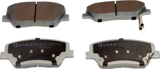 QUARO QP9666 - Kit de plaquettes de frein, frein à disque cwaw.fr