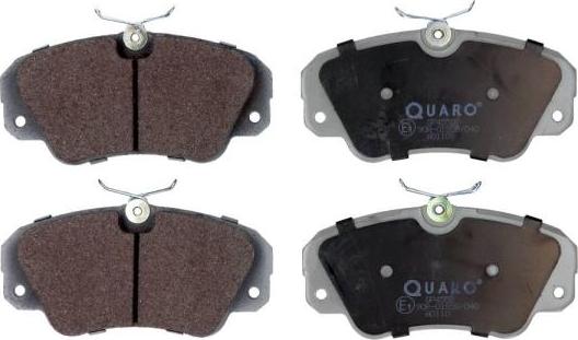 QUARO QP4558 - Kit de plaquettes de frein, frein à disque cwaw.fr