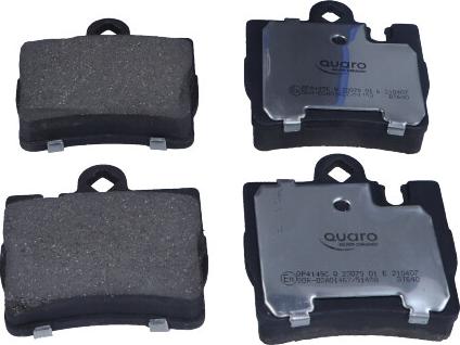 QUARO QP4149C - Kit de plaquettes de frein, frein à disque cwaw.fr