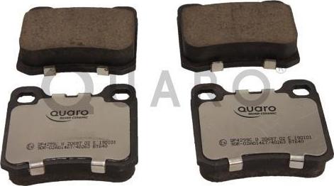 QUARO QP4299C - Kit de plaquettes de frein, frein à disque cwaw.fr