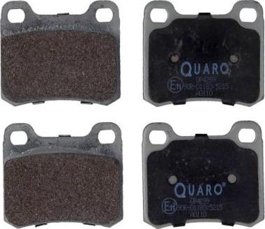 QUARO QP4299 - Kit de plaquettes de frein, frein à disque cwaw.fr