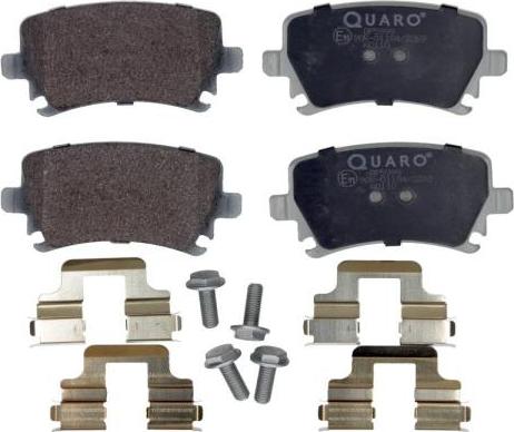 QUARO QP5999 - Kit de plaquettes de frein, frein à disque cwaw.fr