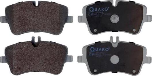 QUARO QP5988 - Kit de plaquettes de frein, frein à disque cwaw.fr