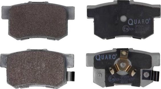 QUARO QP5504 - Kit de plaquettes de frein, frein à disque cwaw.fr