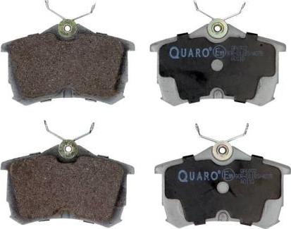 QUARO QP6972 - Kit de plaquettes de frein, frein à disque cwaw.fr