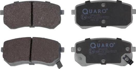 QUARO QP6655 - Kit de plaquettes de frein, frein à disque cwaw.fr