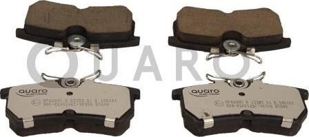 QUARO QP6689C - Kit de plaquettes de frein, frein à disque cwaw.fr