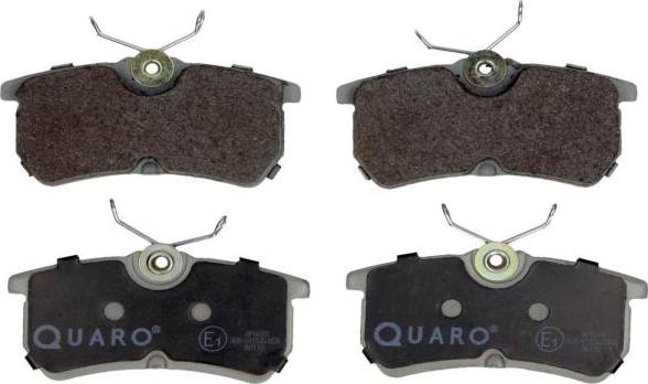 QUARO QP6689 - Kit de plaquettes de frein, frein à disque cwaw.fr