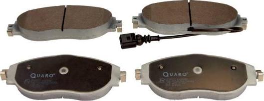 QUARO QP6623 - Kit de plaquettes de frein, frein à disque cwaw.fr