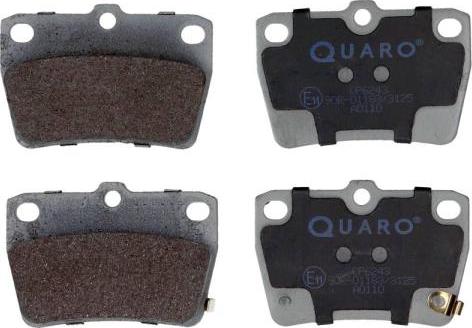 QUARO QP6243 - Kit de plaquettes de frein, frein à disque cwaw.fr