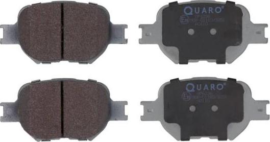 QUARO QP6236 - Kit de plaquettes de frein, frein à disque cwaw.fr