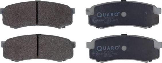 QUARO QP0098 - Kit de plaquettes de frein, frein à disque cwaw.fr