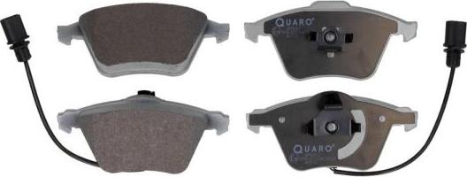 QUARO QP0067 - Kit de plaquettes de frein, frein à disque cwaw.fr