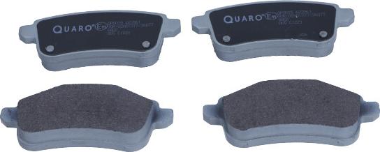 QUARO QP0015 - Kit de plaquettes de frein, frein à disque cwaw.fr