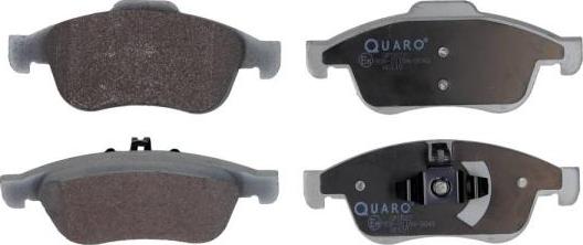 QUARO QP0827 - Kit de plaquettes de frein, frein à disque cwaw.fr