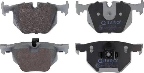 QUARO QP0762 - Kit de plaquettes de frein, frein à disque cwaw.fr