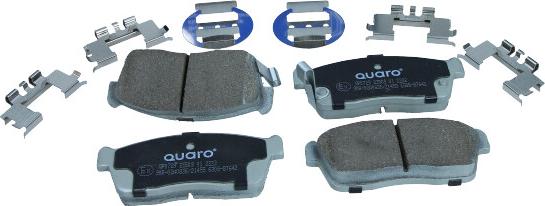 QUARO QP0729 - Kit de plaquettes de frein, frein à disque cwaw.fr