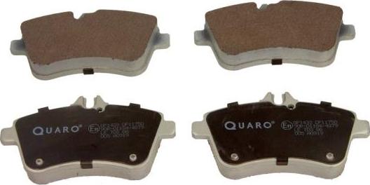 QUARO QP1433 - Kit de plaquettes de frein, frein à disque cwaw.fr