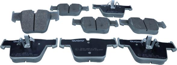 QUARO QP1001 - Kit de plaquettes de frein, frein à disque cwaw.fr