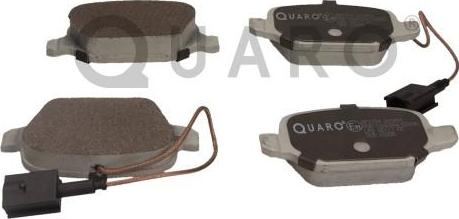 QUARO QP1374 - Kit de plaquettes de frein, frein à disque cwaw.fr