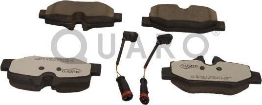 QUARO QP1258C - Kit de plaquettes de frein, frein à disque cwaw.fr