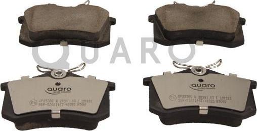 QUARO QP8538C - Kit de plaquettes de frein, frein à disque cwaw.fr