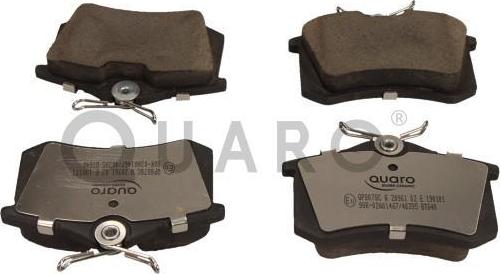 QUARO QP8078C - Kit de plaquettes de frein, frein à disque cwaw.fr