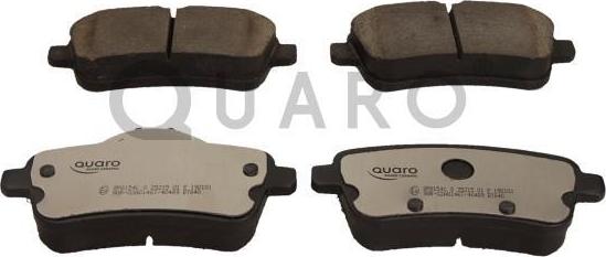 QUARO QP8154C - Kit de plaquettes de frein, frein à disque cwaw.fr