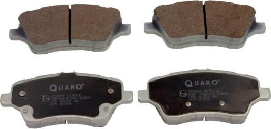 QUARO QP8249 - Kit de plaquettes de frein, frein à disque cwaw.fr