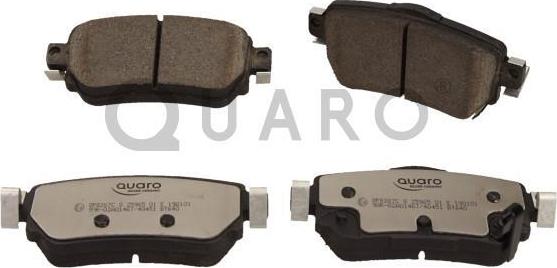 QUARO QP8267C - Kit de plaquettes de frein, frein à disque cwaw.fr