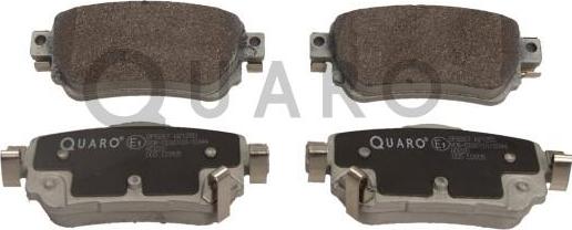 QUARO QP8267 - Kit de plaquettes de frein, frein à disque cwaw.fr