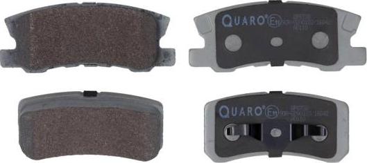 QUARO QP8738 - Kit de plaquettes de frein, frein à disque cwaw.fr