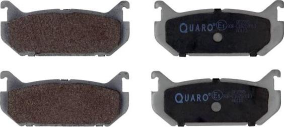 QUARO QP3995 - Kit de plaquettes de frein, frein à disque cwaw.fr