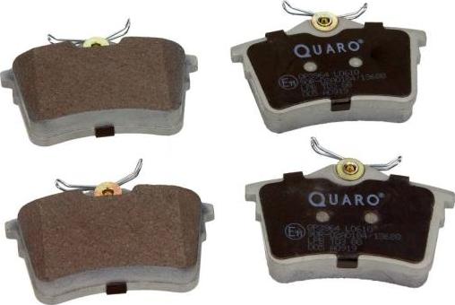 QUARO QP3964 - Kit de plaquettes de frein, frein à disque cwaw.fr