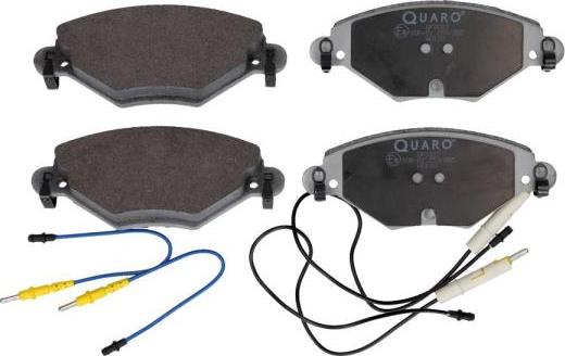 QUARO QP3927 - Kit de plaquettes de frein, frein à disque cwaw.fr